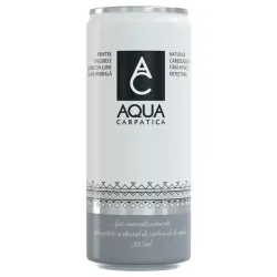 Aqua Carpatica apă carbogazoasă minerală, 0.33L