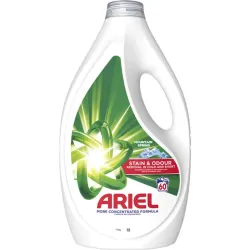 Ariel Detergent lichid Mountain Spring, 60 spălări, 2.7L