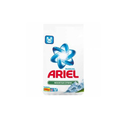 Ariel Detergent de rufe pudră manual Mountain Spring, 900g, 9 spălări