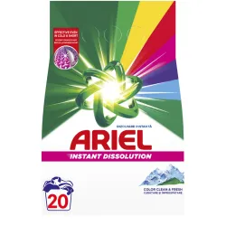 Ariel Detergent de Rufe pudră automat Color, 1.5kg, 20 spălări