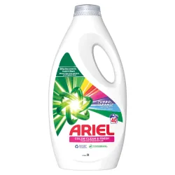 Ariel Detergent de rufe lichid Color Clean & Fresh 2L , 40 spălări