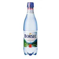 Borsec Apă minerală naturală carbogazoasă , 500ml.