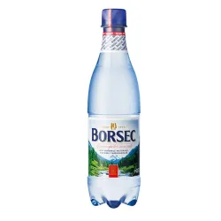 Borsec Apă minerală naturală carbogazoasă , 500ml.