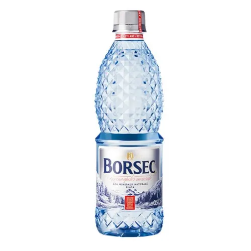 Borsec Apă minerală naturală plată , 500ml.
