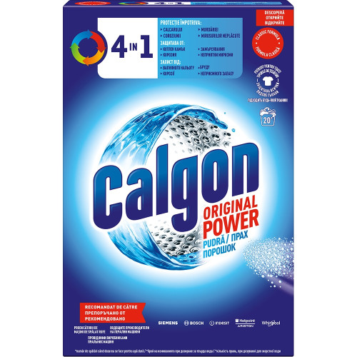 Calgon pudră anticalcar pentru masina de spălat 1kg