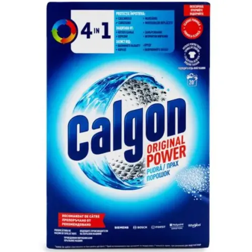 Calgon Pudră anticalcar pentru maşina de spălat ,20 spălări ,1kg