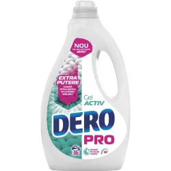 Dero Detergent lichid pentru rufe Pro Activ Gel , 36 spălări, 1.8L