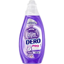 Dero Detergent lichid pentru rufe Pro Express White, 37 spălări, 1.48L