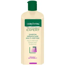 Gerovital Tratament Expert şampon cu Multi-Peptide pentru Densificarea părului subțire și slăbit,  400ml