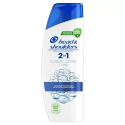 Head&Shoulders Şampon Classic Clean 2in1 curață părul şi îl păstrează proaspăt, frumos şi hidratat , 330 ml