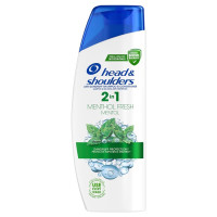 Head&Shoulders Şampon Menthol  2in1 pentru păr gras, 330 ml