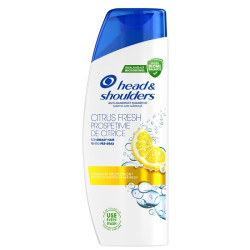 Head&Shoulders Şampon Citrus Fresh pentru părul gras şi scalpul uleios , 330 ml