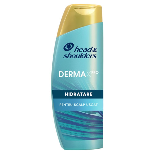 Head&Shoulders Şampon Derma X Pro Quenching Hydration,  pentru păr uscat, 300 ml