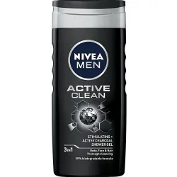 Nivea Men Active Clean Gel de duş, 500ml