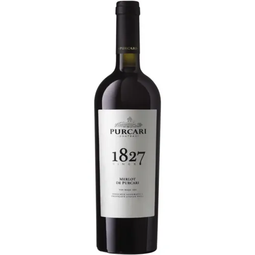 Purcari vin roşu sec Merlot 0.75L