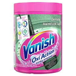 Vanish OXI Extra Hygiene pudră pentru îndepărtarea petelor pentru haine universale , 423 g